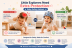 360° Baby Head Protector for Toddlers  Adjustable Baby Helmet for Crawling Walking